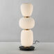 Soji LED 4.75 inch Black and Gold Single Pendant Ceiling Light in Black/Gold, Satin White