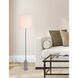 Ines 59.5 inch 40 watt Concrete Gray Floor Lamp Portable Light