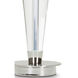 Julius 30.5 inch 100.00 watt Polished Nickel Table Lamp Portable Light