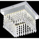 Galaxy LED 10 inch Silver Chandelier Ceiling Light
