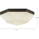 Alora Mood Krysta 2 Light 10.5 inch Matte Black/Opal Glass Flush Mount Ceiling Light