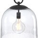 Astra LED 14 inch Matte Black Down Pendant Ceiling Light