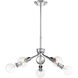 Bounce 5 Light 27 inch Polished Nickel Pendant Ceiling Light