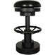 Brisbane 25 inch Matte Black Counter Stool, Swivel