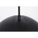 Eclipse 5 Light 18 inch Black Pendant Ceiling Light
