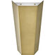 Vin LED 6 inch Heritage Brass ADA Indoor Wall Sconce Wall Light