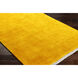 Evergreen 36 X 24 inch Tangerine/Amber Handmade Rug in 2 x 3