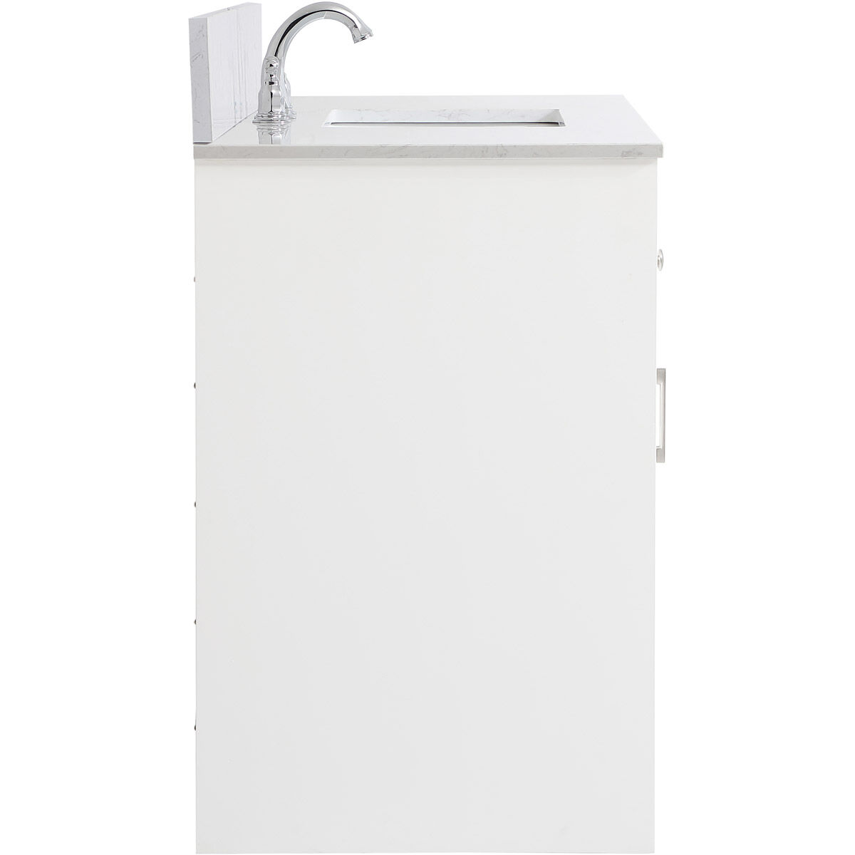 Moore 48 X 22 X 34 inch White Vanity Sink Set