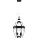 Westover 3 Light 12.25 inch Black Outdoor Chain Mount Ceiling Fixture