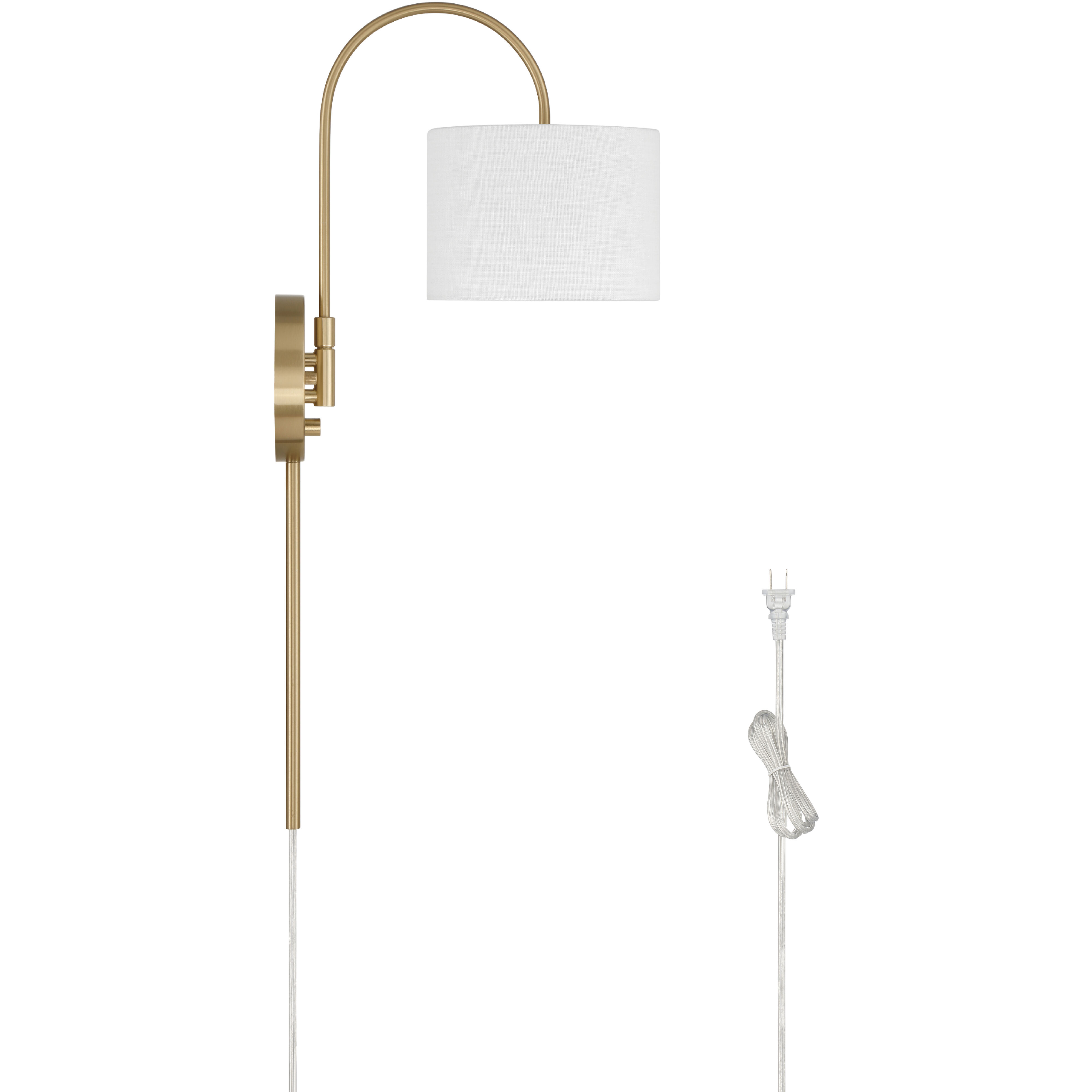 Horizon 1 Light 7.5 inch Alturas Gold Pin Up Sconce Wall Light, Large