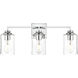 Ronnie 3 Light 23 inch Chrome Bath Sconce Wall Light