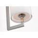 Ian K. Fowler Bowen LED 3 inch Polished Nickel Linear Bath Sconce Wall Light