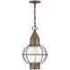 Cape Cod 1 Light 11 inch Burnished Bronze Outdoor Hanging