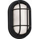 Montauk LED 5 inch Black Sconce Wall Light