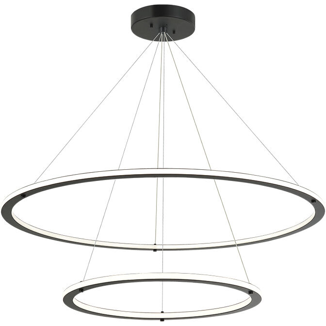 Victoria LED 40 inch Black Pendant Ceiling Light