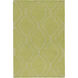 Seabrook 36 X 24 inch Lime, Seafoam Rug