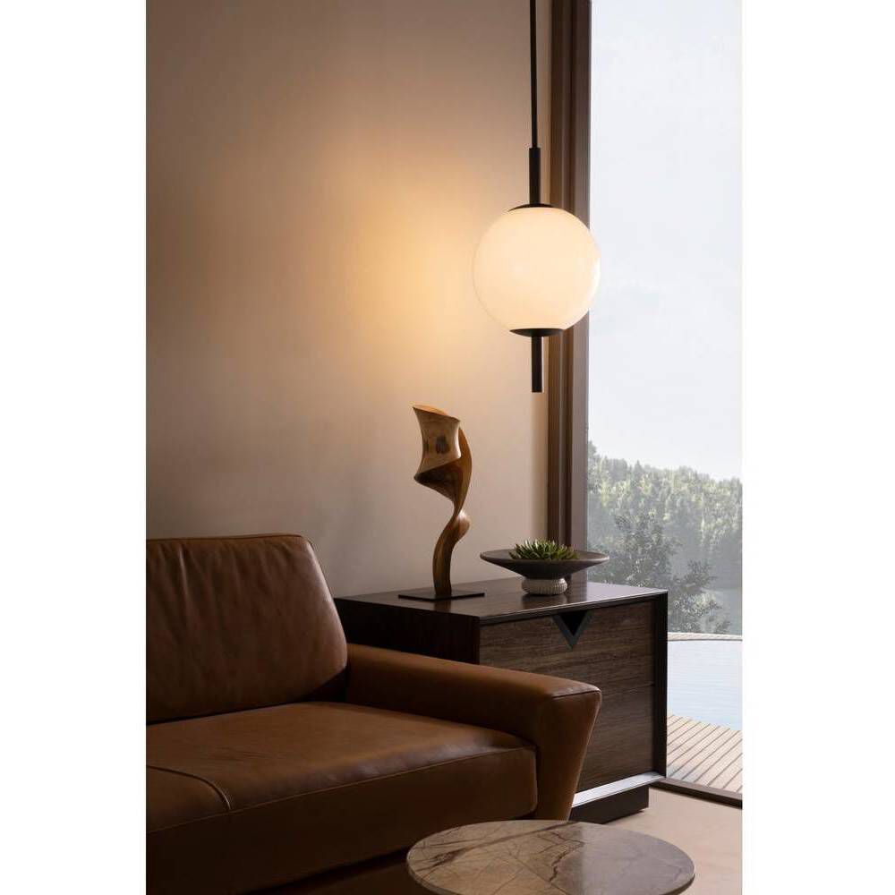 Tirso 1 Light 14 inch Opal Pendant Ceiling Light