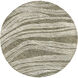 Mitra Black/White Rug in 8 Round