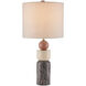 Moreno 24.75 inch 100 watt Natural Table Lamp Portable Light