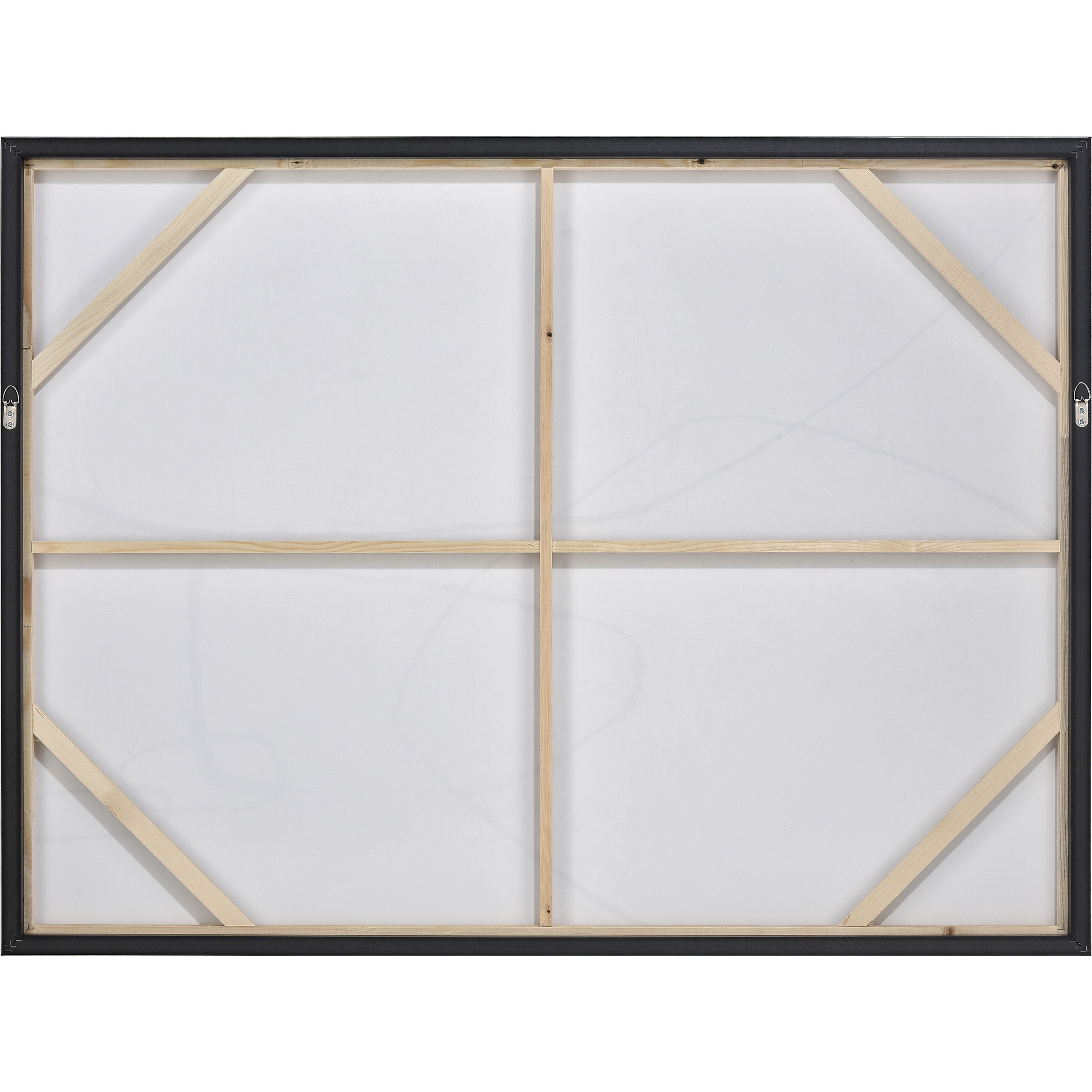 Kinetic Taupe with Aged White and Aged Wood Framed Wall Art, Abstract