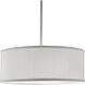 Gregory 3 Light 19.75 inch White Pendant Ceiling Light