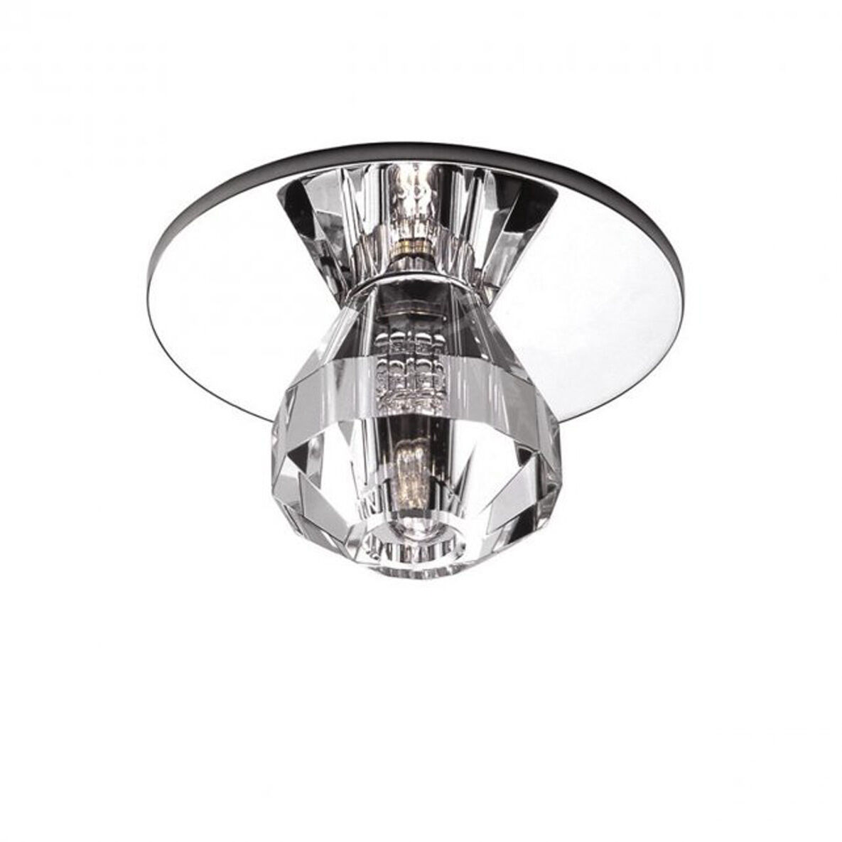 Beauty Spot LED Clear/Chrome Recessed Lighting