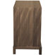 Eros 30 X 28 inch Dark Walnut Side Table