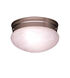 Ceiling Space 2 Light 9 inch Brushed Nickel Flush Mount Light Ceiling Light
