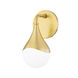 Ariana LED 4.75 inch Aged Brass Bath and Vanity Light Wall Light