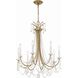 Karrington 8 Light 26 inch Aged Brass Chandelier Ceiling Light
