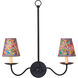 Marble Multicolor 5 inch Tapered Chandelier Shade