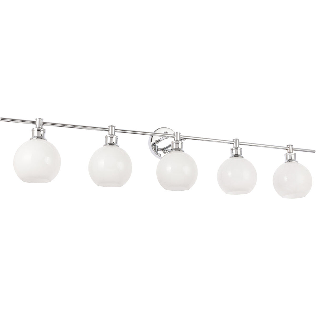 Collier 5 Light 47 inch Chrome Wall sconce Wall Light