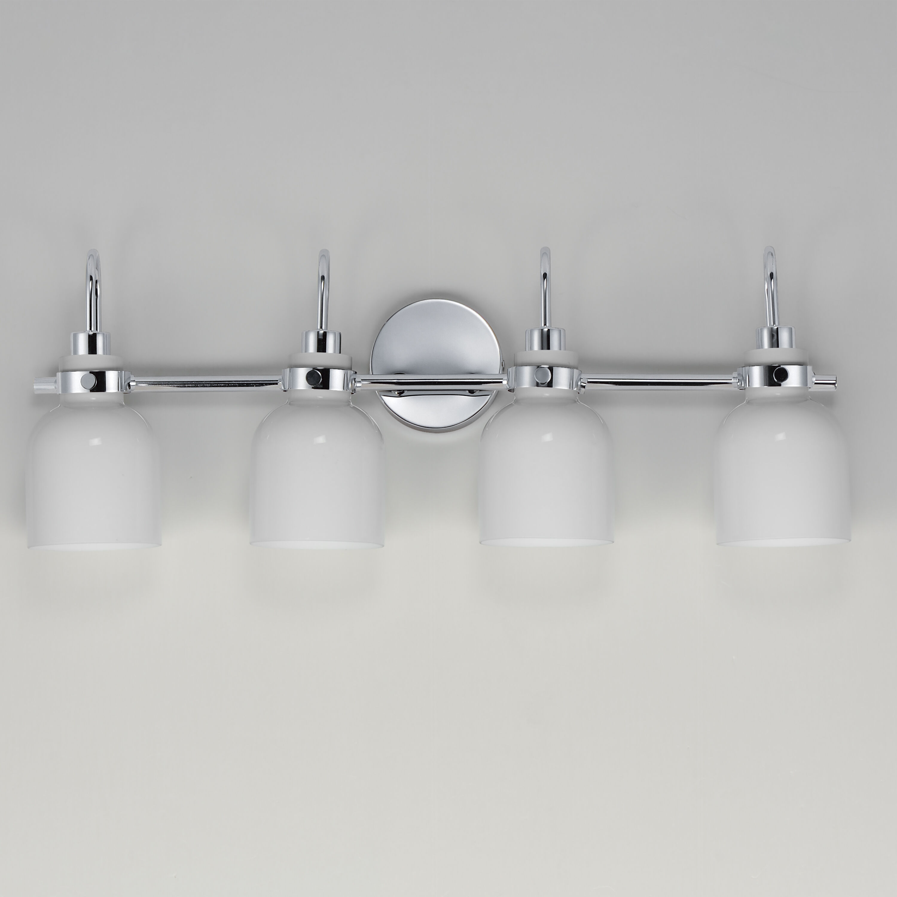 Milk 4 Light 30.5 inch Polished Chrome Bath Vanity Light Wall Light