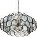 Galahad 8 Light 33.5 inch Bronze Chandelier Ceiling Light, Small