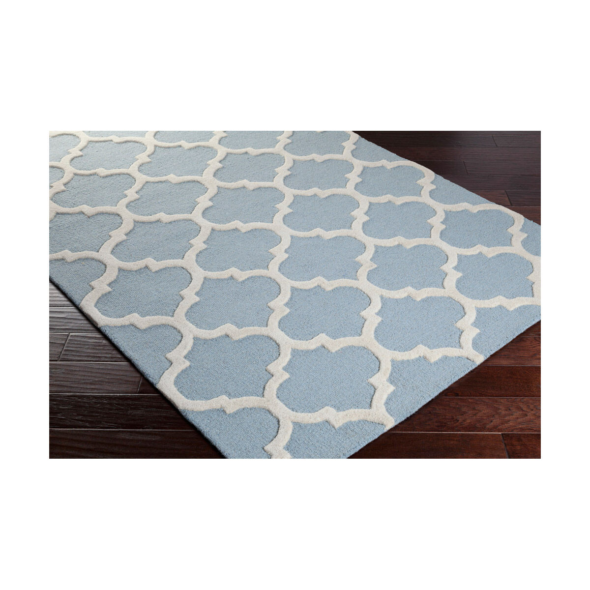 Pollack 96 X 60 inch Denim Indoor Area Rug, Rectangle