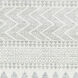 Hera 84 X 63 inch Light Grey Rug, Rectangle