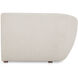Amelia White Sofa, Left