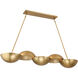 Ivy Lane Island Light Ceiling Light in Legacy Brass