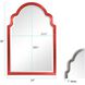 Sultan 36 X 24 inch Glossy Red Wall Mirror