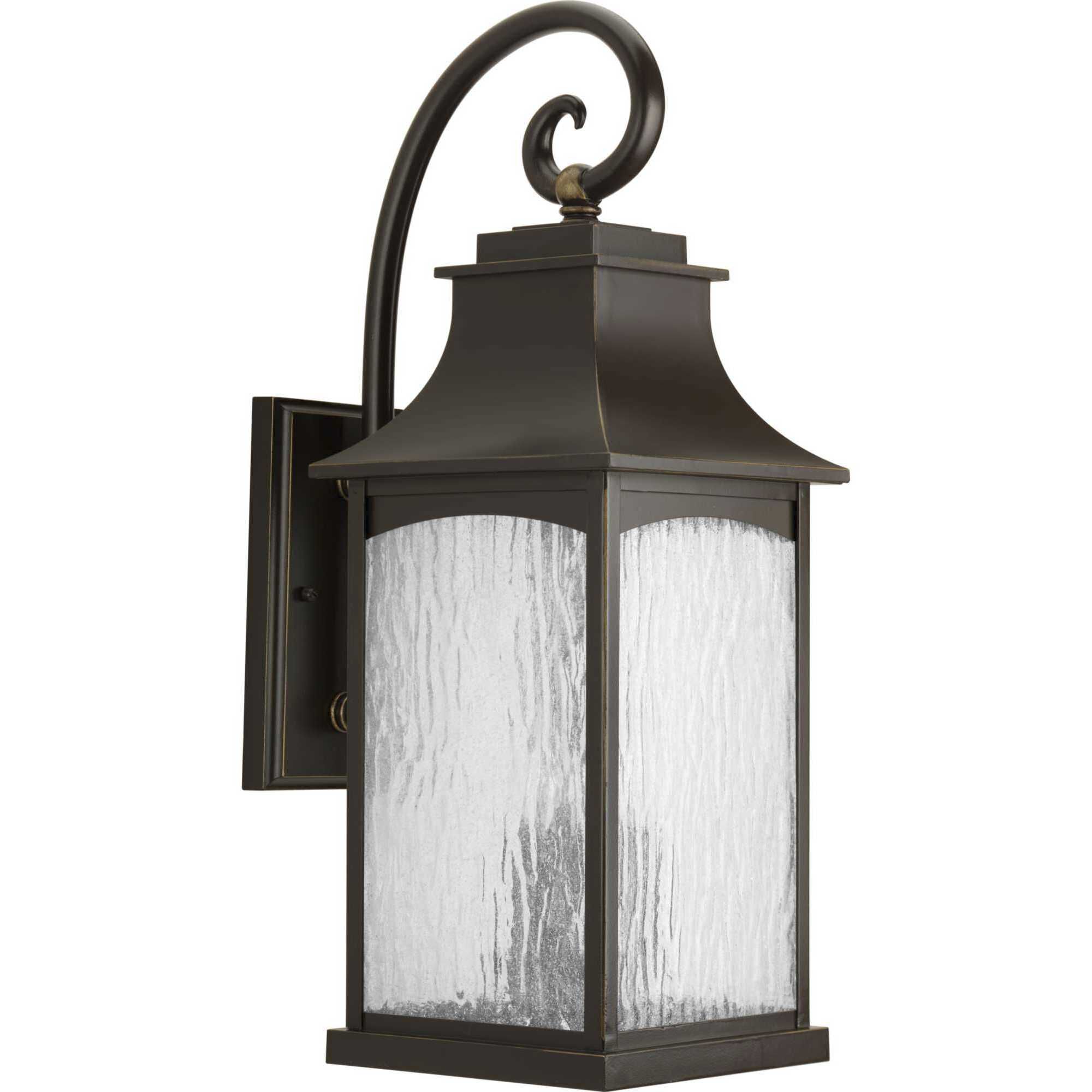 Corrina 3 Light 24 inch Oil Rubbed Bronze Outdoor Wall Lantern, Large