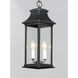 Vicksburg 2 Light 7 inch Black Outdoor Hanging Lantern