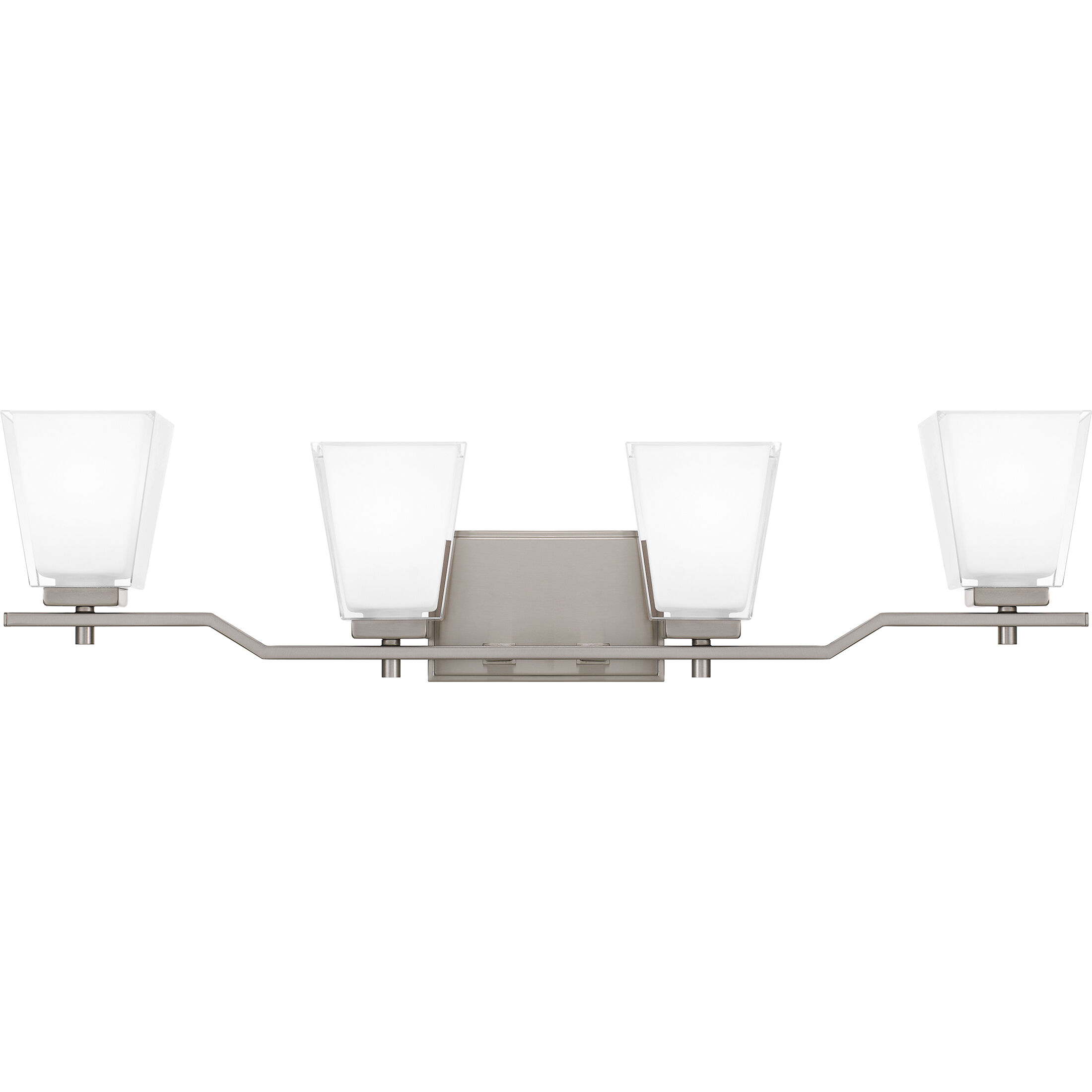 Myra 4 Light 30.75 inch Brushed Nickel Bath Light Wall Light, Extra Large