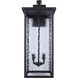 Shana 4 Light 30 inch Black Outdoor Wall Lantern