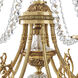 Duvaux 8 Light 31.5 inch Antique Gold Chandelier Ceiling Light