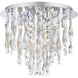 Twinkle 6 Light 16 inch Polished Chrome Flush Mount Ceiling Light