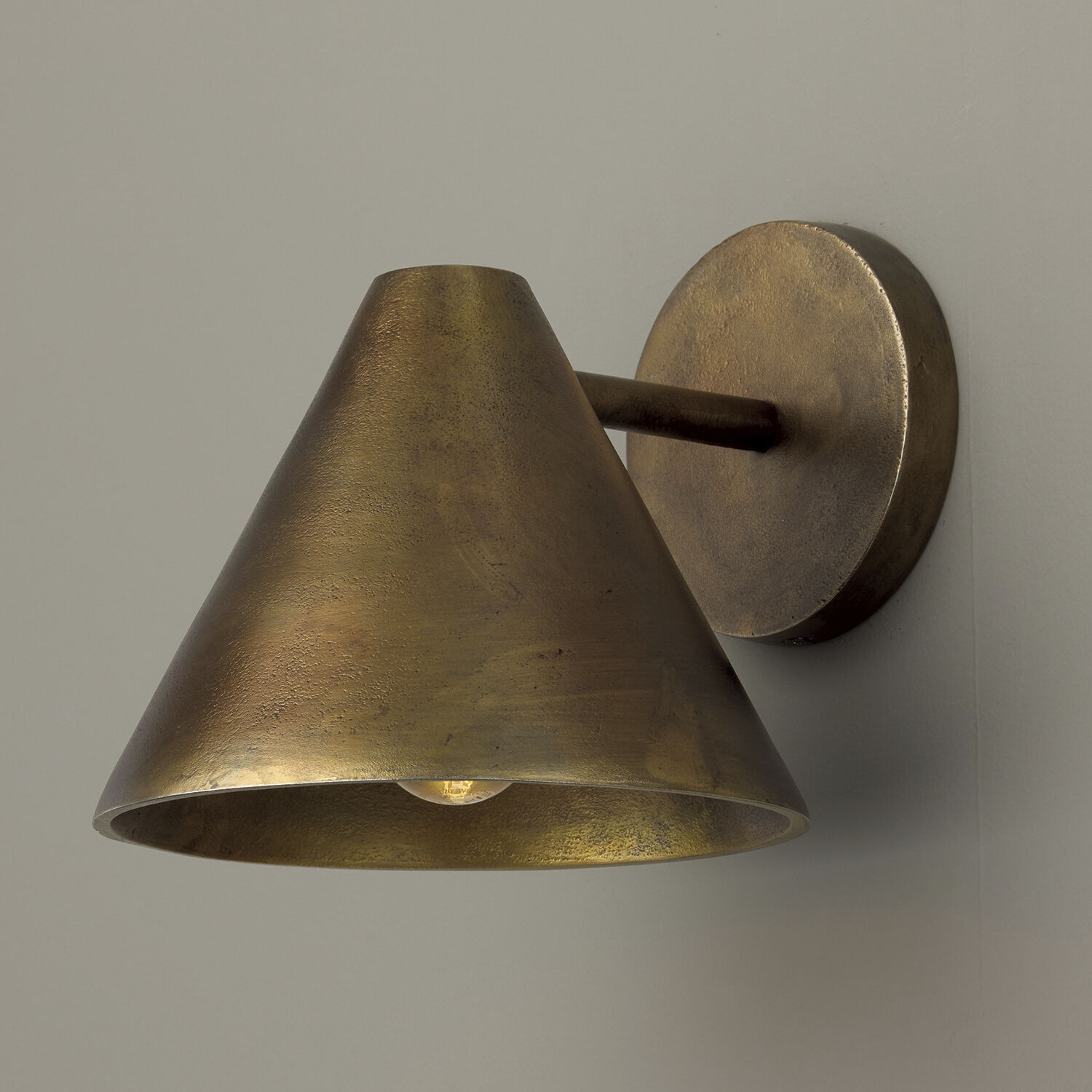 Casa 1 Light 8 inch Oxidized Brass Sconce Wall Light
