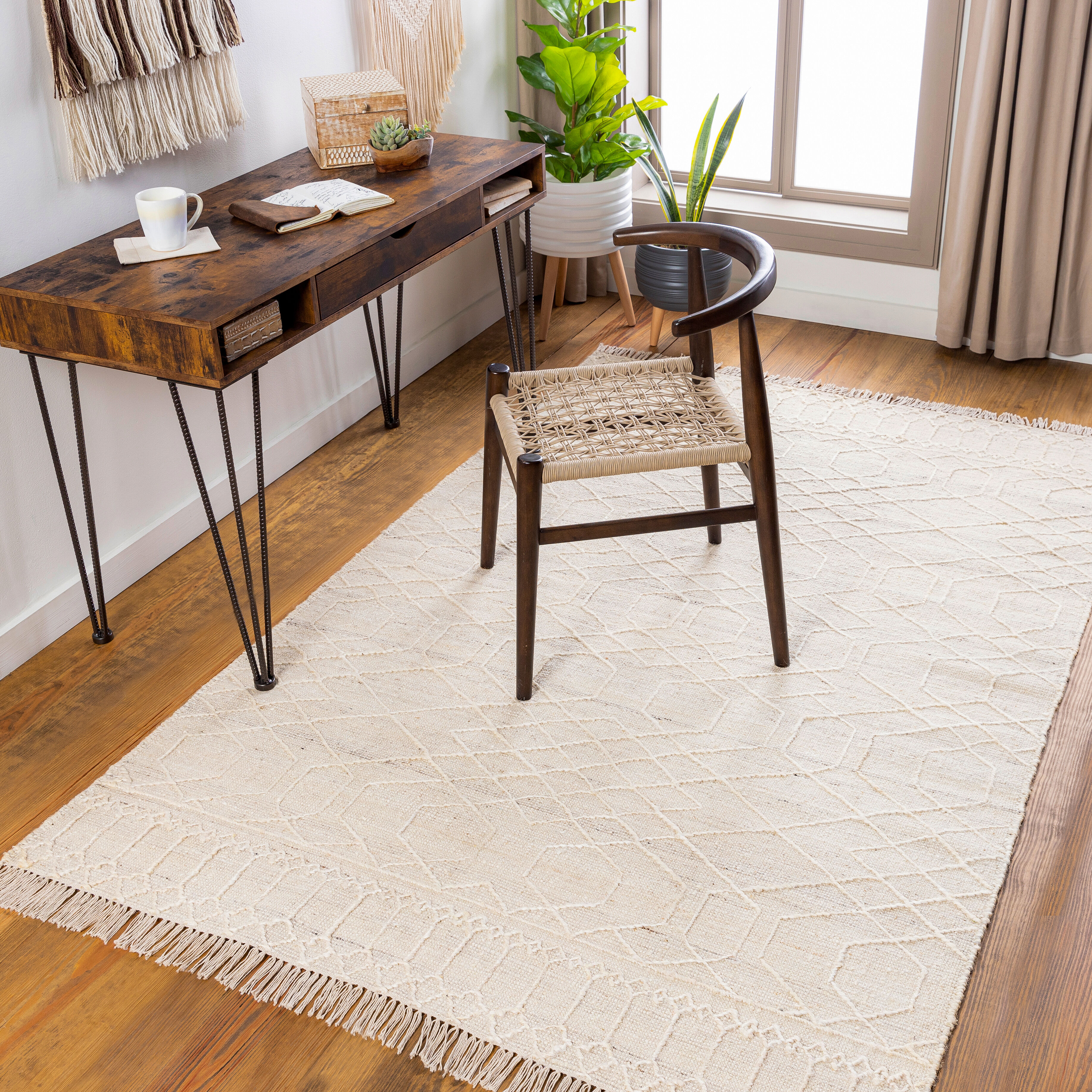 Watford 144 X 106 inch Light Beige Rug in 9 X 12, Rectangle