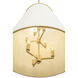 Coco 9 Light 20 inch Matte White/French Gold Foyer Pendant Ceiling Light