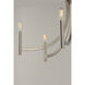 Lyndon 6 Light 28 inch Satin Nickel Chandelier Ceiling Light
