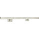 J. Randall Powers Mcclain 100 watt 42 inch Polished Nickel Picture Light Wall Light